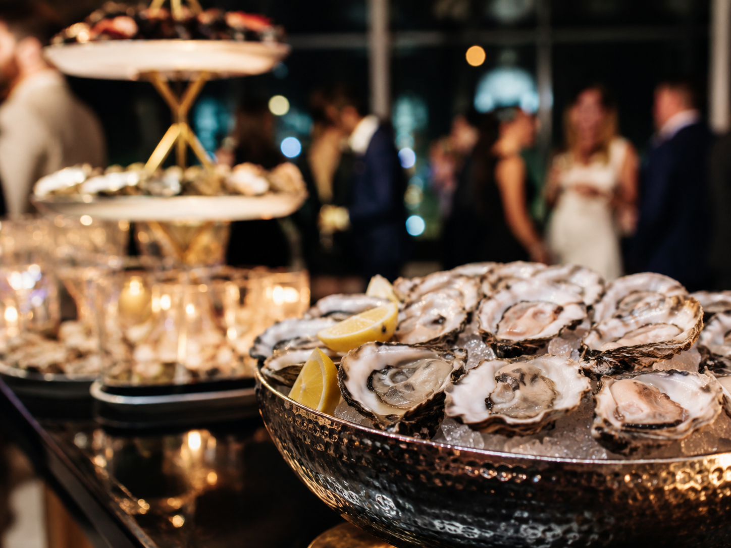 Evento privado con ostras gourmet